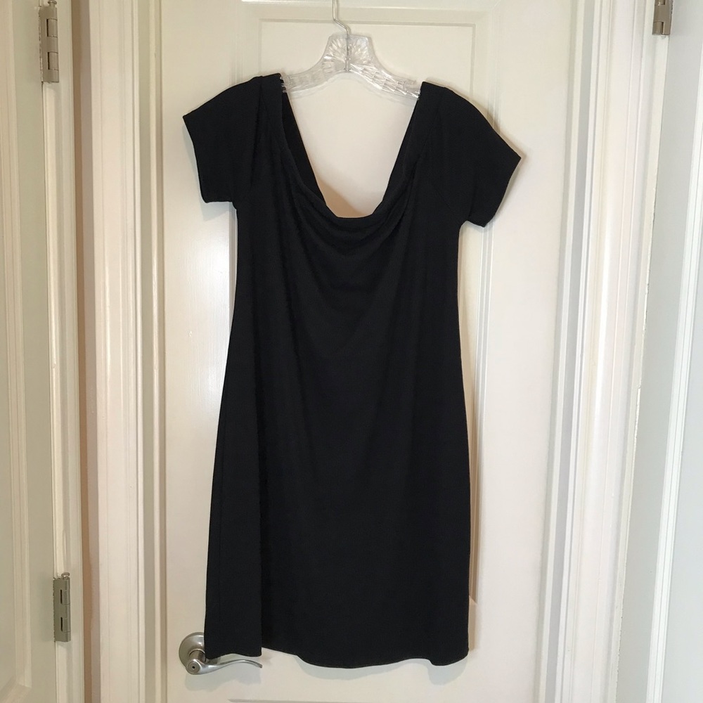 NWT Rue21 Black Off the Shoulder Dress